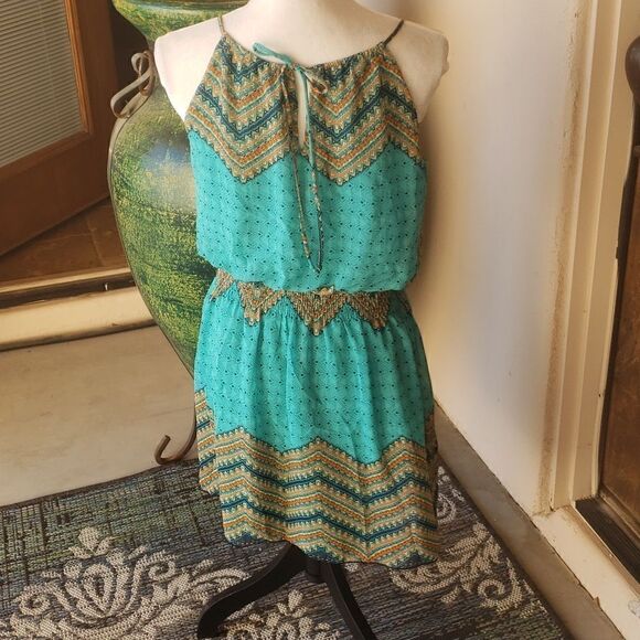 Southwest style halter dress  - Picture 5 of 11